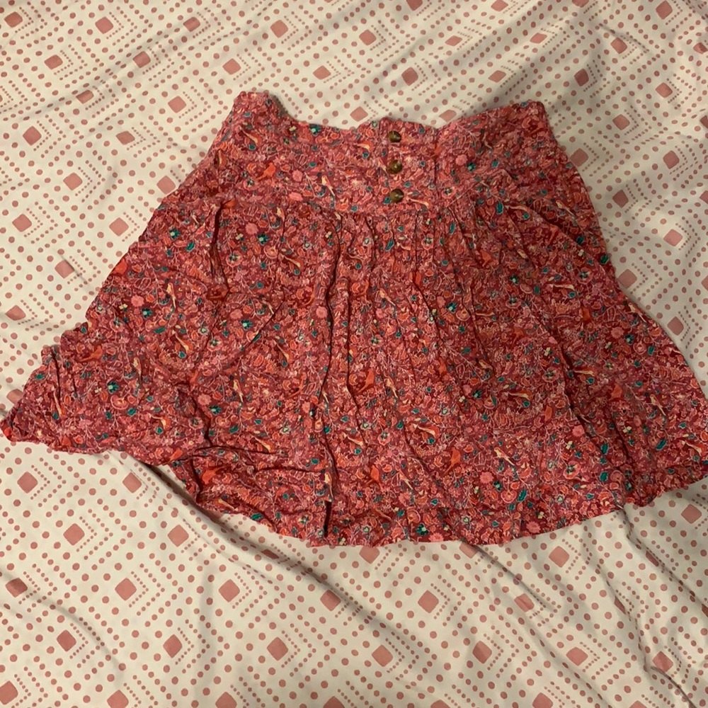 American eagle floral skirt